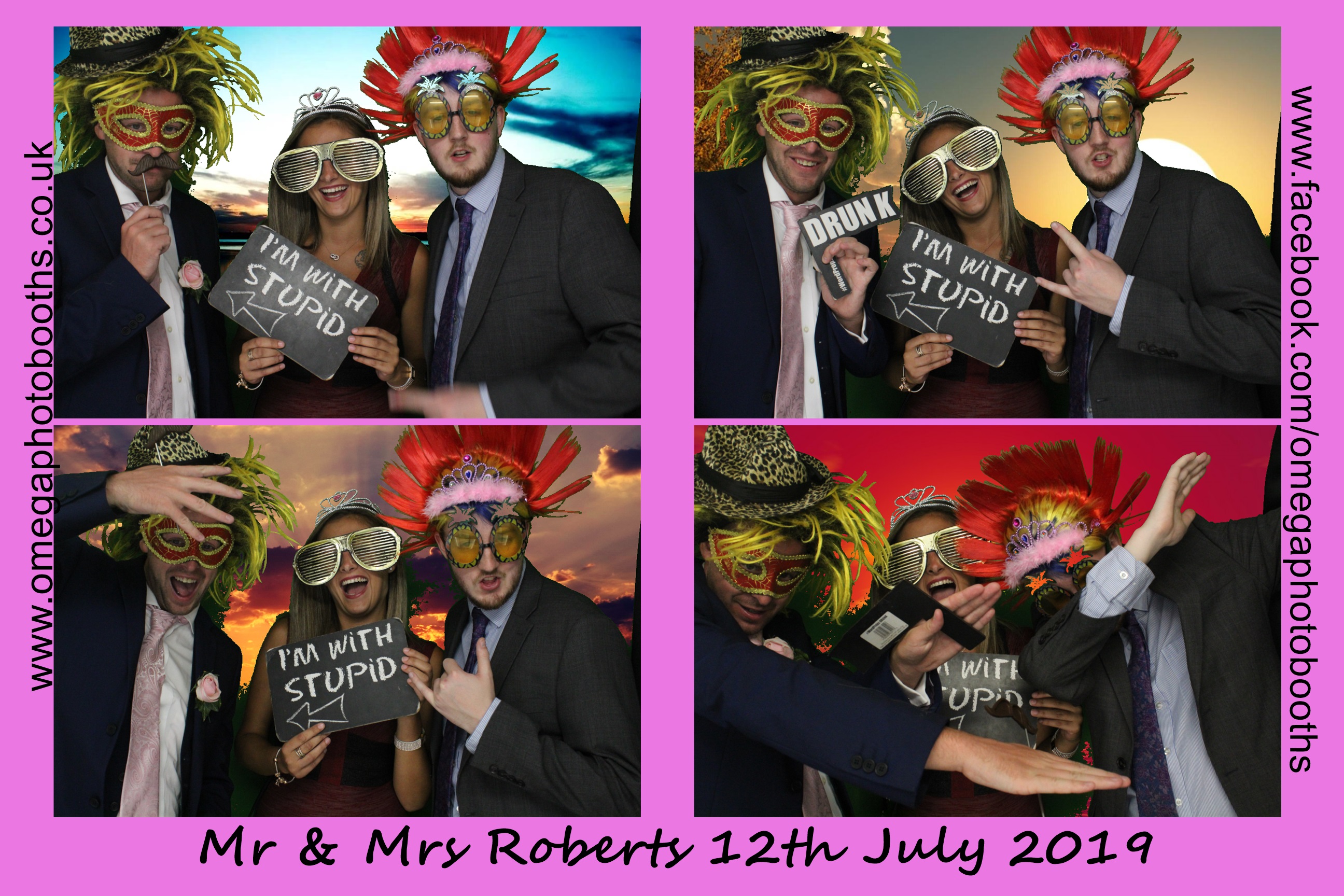 Mr & Mrs Roberts Wedding | View more photos from the event at gallery.omegaphotobooths.co.uk/u/Omega-Photobooths/Mr-Mrs-Roberts-Wedding